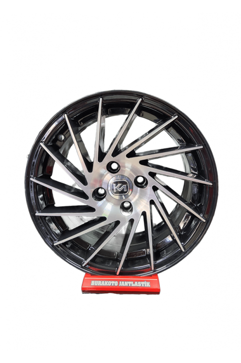 15 İnç 4X100 Renault Uyumlu Jant - Siyah Renk 15 İnç 4X100 Renault Uyumlu Jant - Siyah Renk