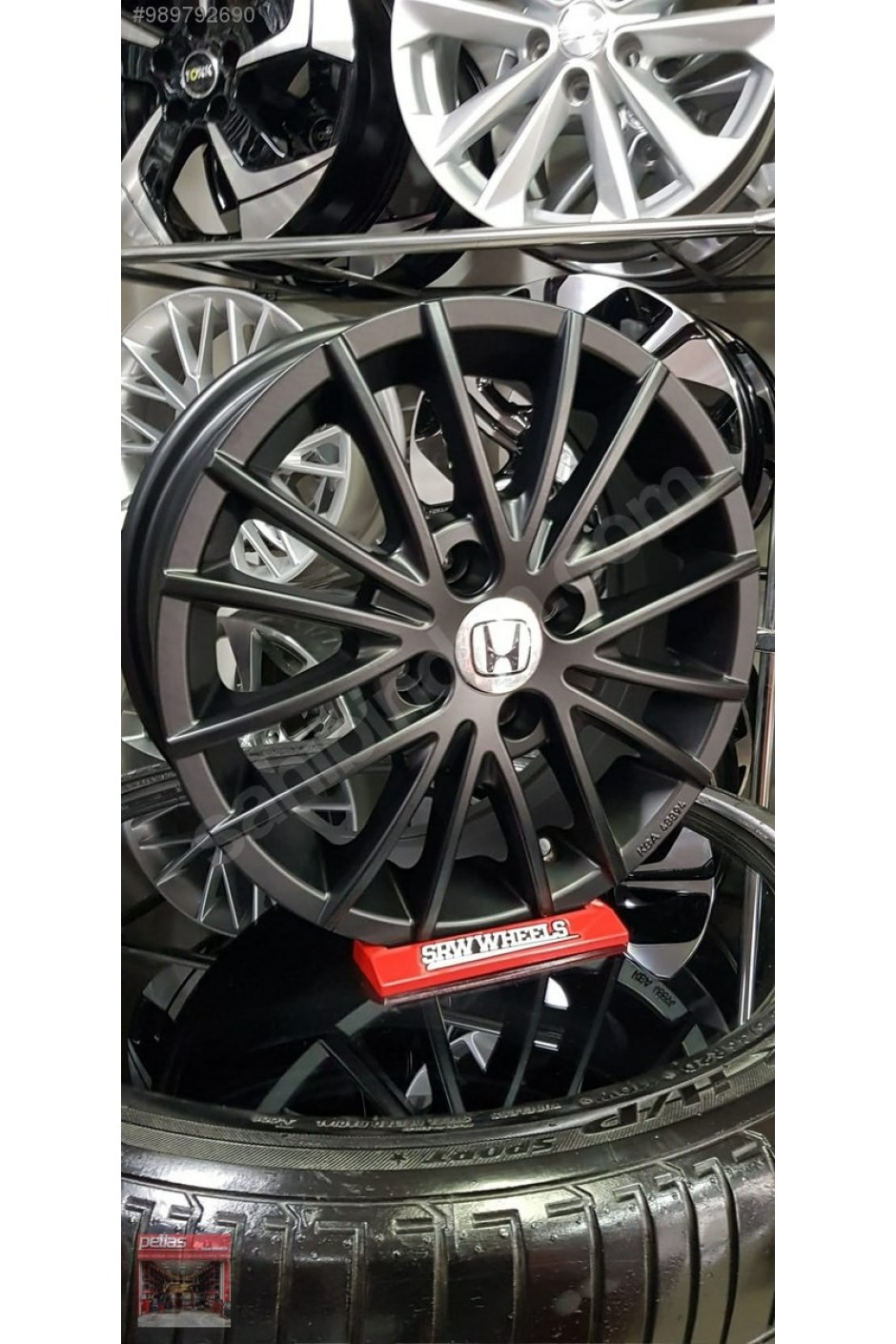 14 İnç 4X100 Fiat Uyumlu Jant - Siyah