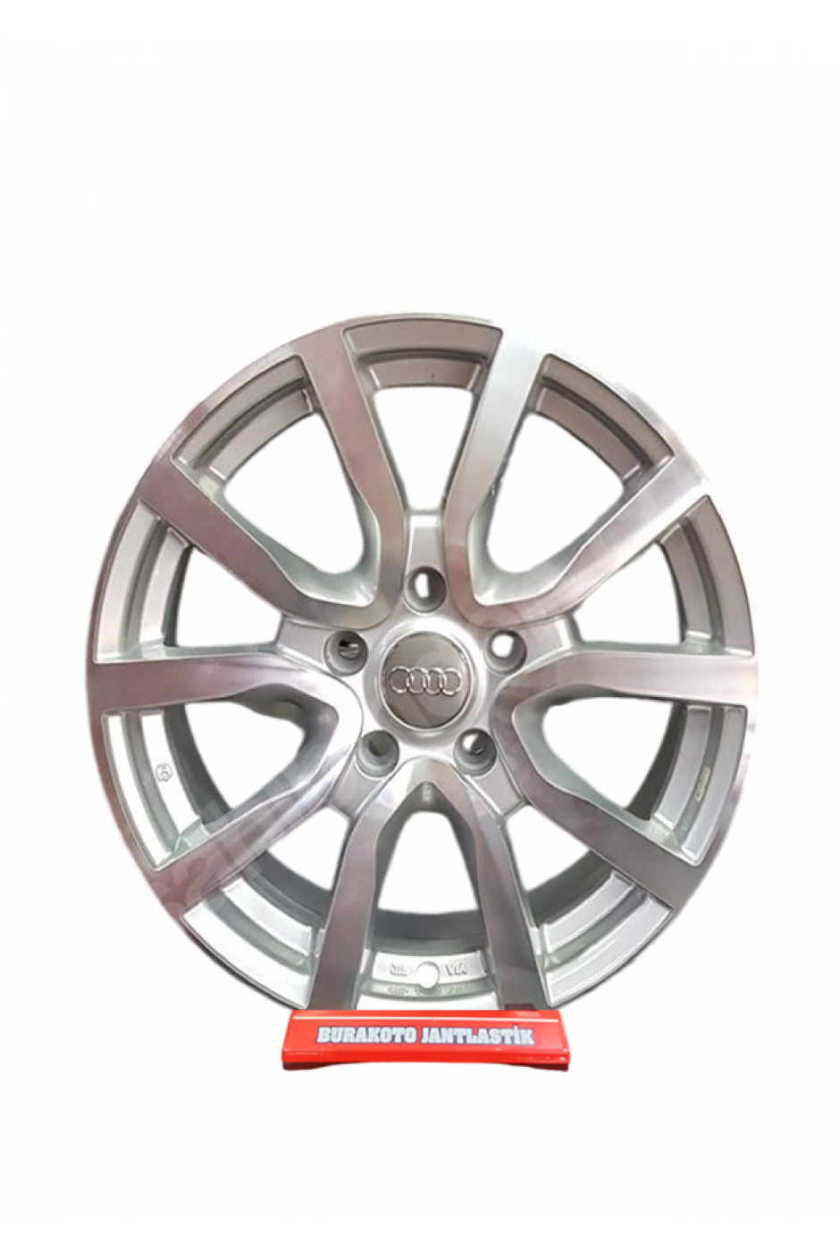 16 İnç 5X112 Audi Uyumlu Jant Gümüş Renk