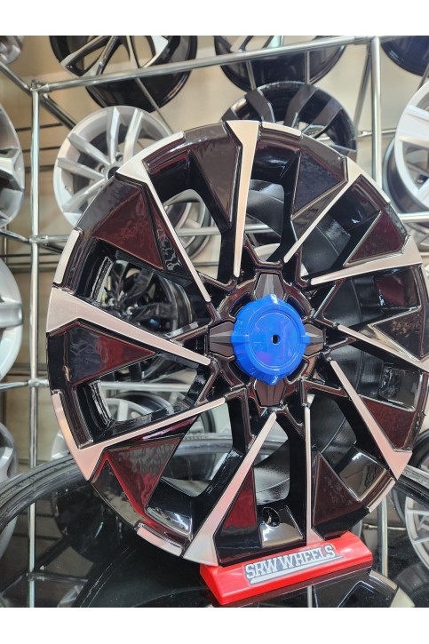 16 İnç 4x100 Fiat Uyumlu Jant Metal-Siyah Renk