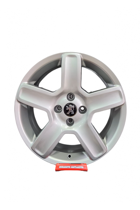 16 İnç 4x108 Peugeot Uyumlu Jant Gümüş Renk