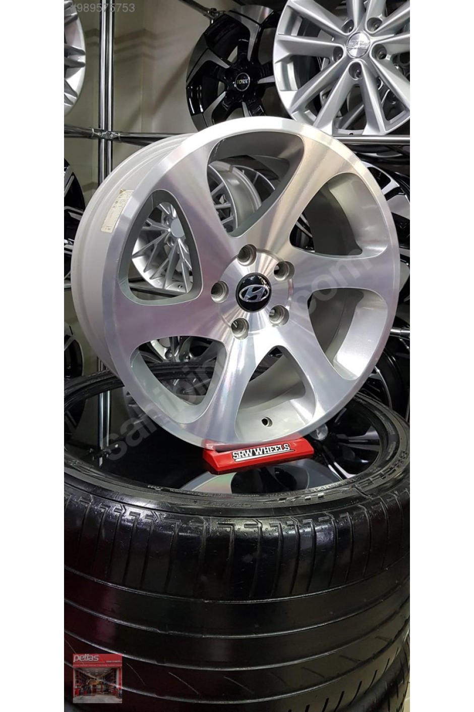 17 İnç 5X114,3 Toyota Uyumlu Jant Gümüş Renk