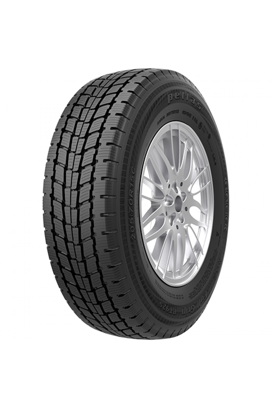 Petlas 205/65 R15 C Tl 102/100T 8Pr Full Grıp Pt925 Kış Lastiği 2025