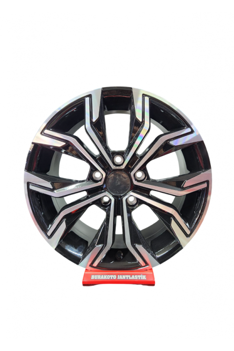 16 İnç 5X114,3 Renault Uyumlu Jant Siyah Renk 16 İnç 5X114,3 Renault Uyumlu Jant Siyah Renk
