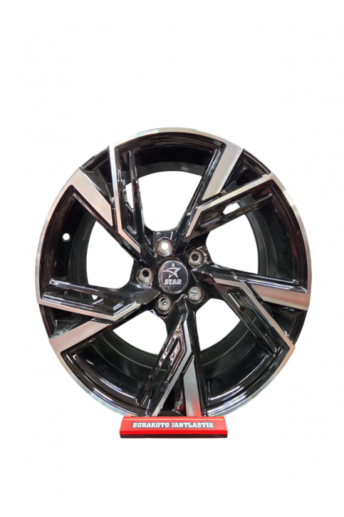 18 İnç 5x112 Audi Uyumlu Jant Metal-Siyah Renk 18 İnç 5x112 Audi Uyumlu Jant Metal-Siyah Renk
